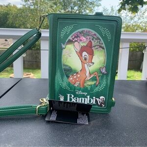 Bambi Loungefly NWT Book Shoulder Bag/Crossbody